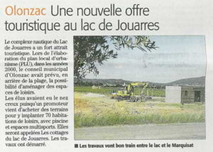 Article residence Olonzac